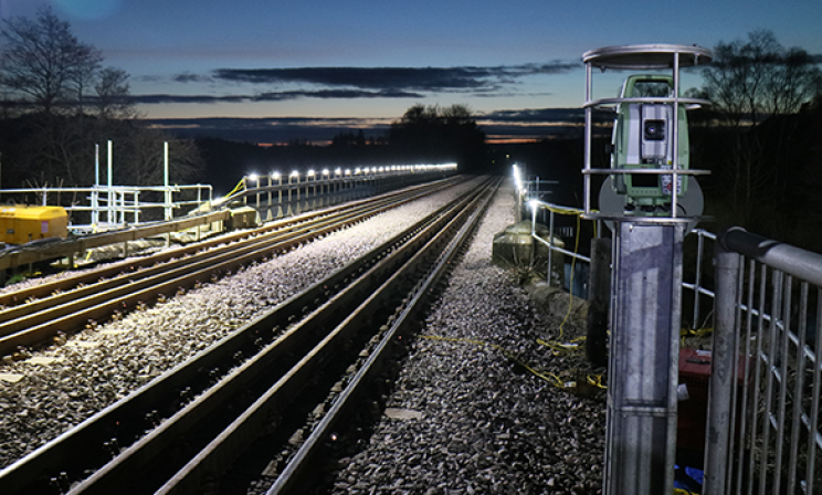 On track for success: track monitoring on Ridley railway bridge