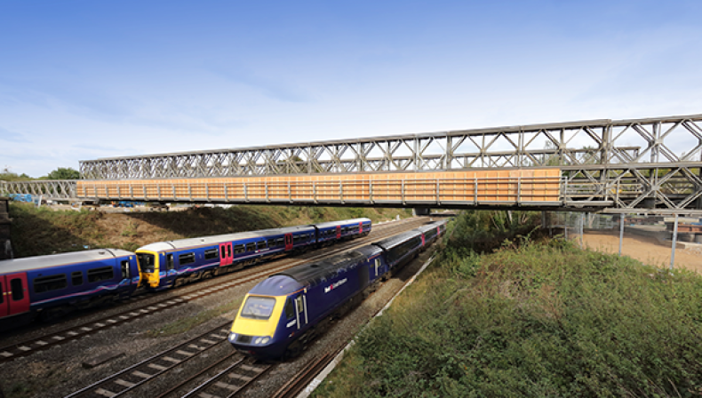 Providing vital bridging in major rail improvements